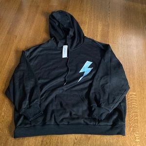 Black tired but never of you hoodie